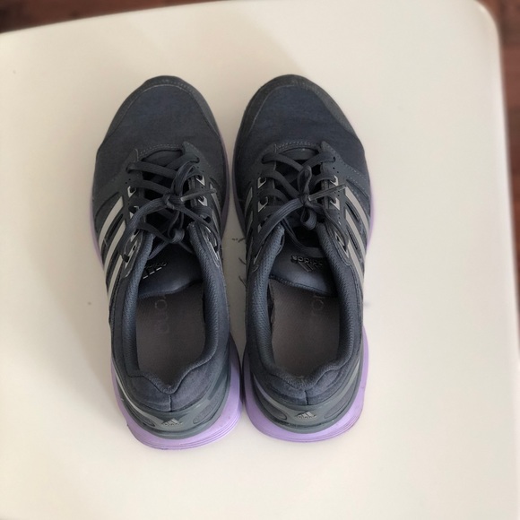 ADIDAS Purple and Grey Running Shoe - Picture 2 of 7